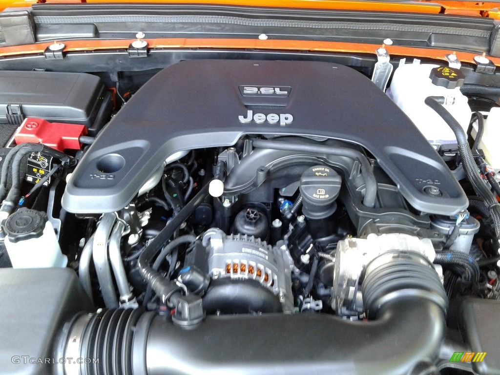 2020 Jeep Gladiator Sport 4x4 3.6 Liter DOHC 24-Valve VVT V6 Engine Photo #135339586