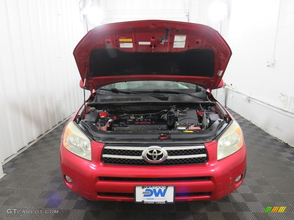2008 RAV4 Limited 4WD - Barcelona Red Pearl / Ash photo #7