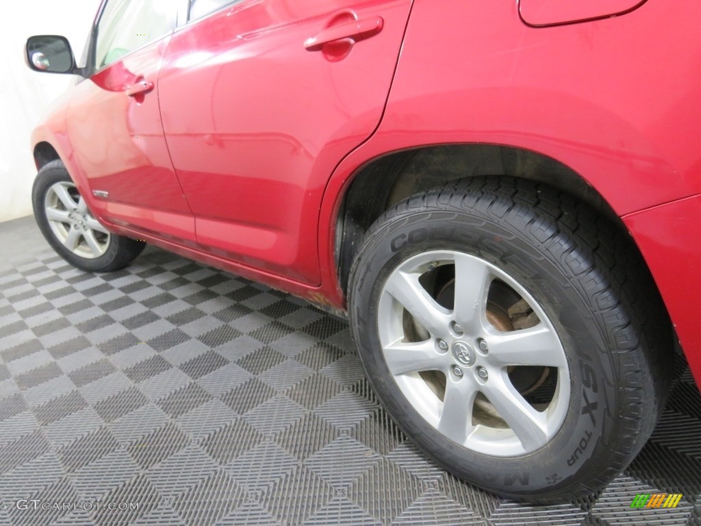 2008 RAV4 Limited 4WD - Barcelona Red Pearl / Ash photo #11