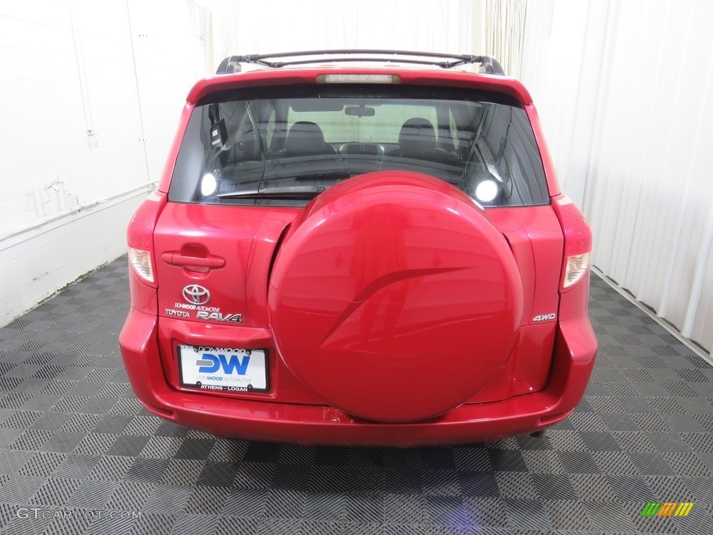 2008 RAV4 Limited 4WD - Barcelona Red Pearl / Ash photo #13