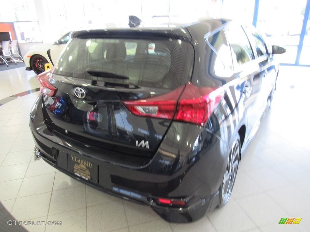 2017 Corolla iM  - Black Sand Pearl / Black photo #4