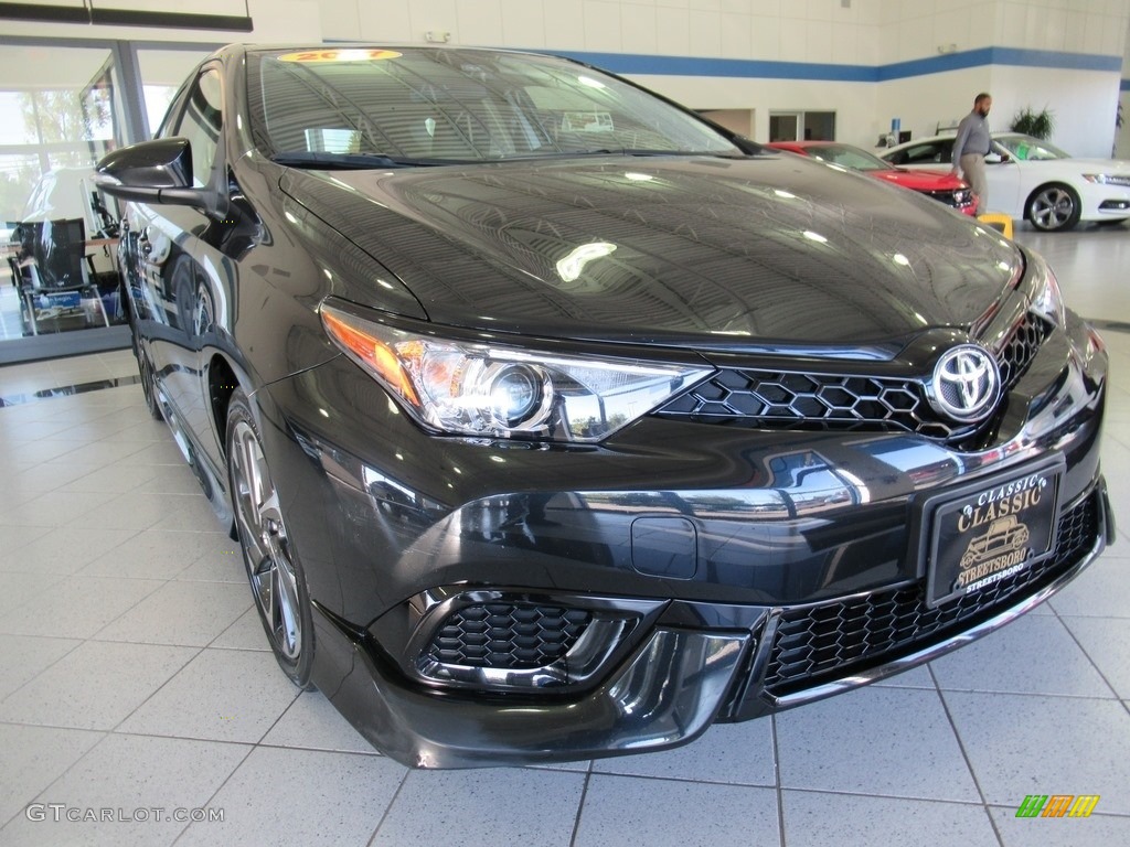2017 Corolla iM  - Black Sand Pearl / Black photo #6