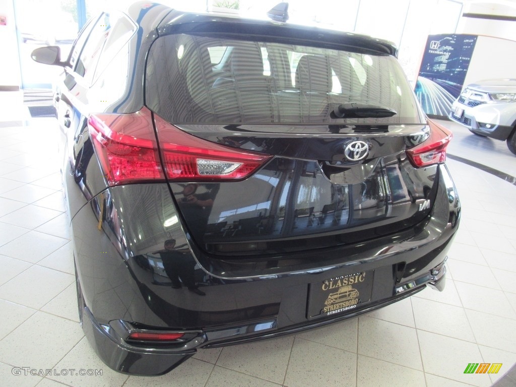 2017 Corolla iM  - Black Sand Pearl / Black photo #9