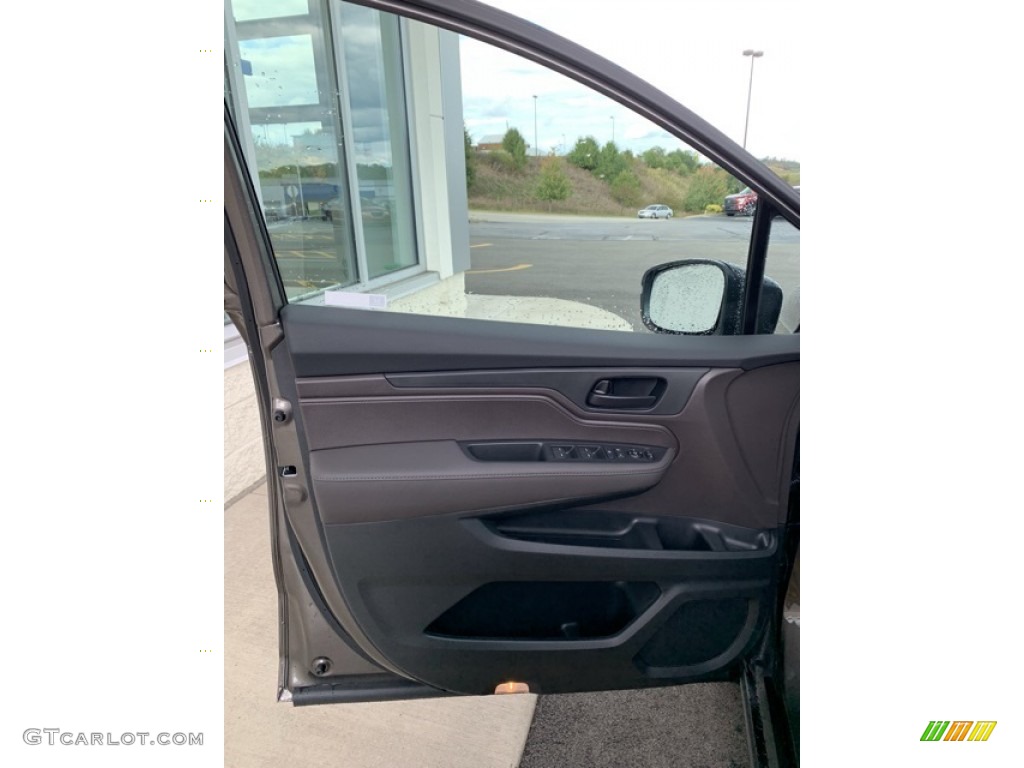 2020 Honda Odyssey EX Mocha Door Panel Photo #135341974