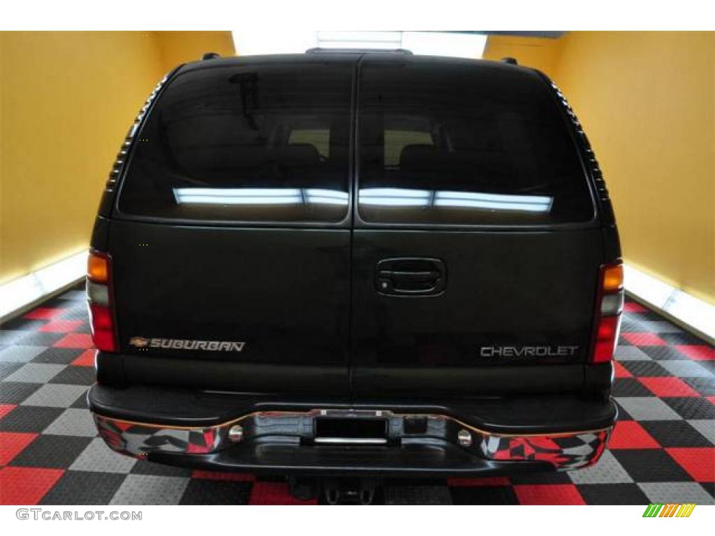 2001 Suburban 2500 LT 4x4 - Forest Green Metallic / Tan photo #5