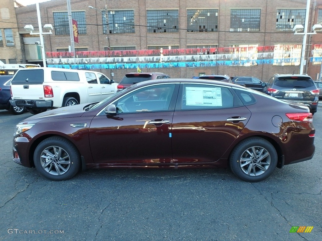 Sangria 2020 Kia Optima LX Exterior Photo #135344017