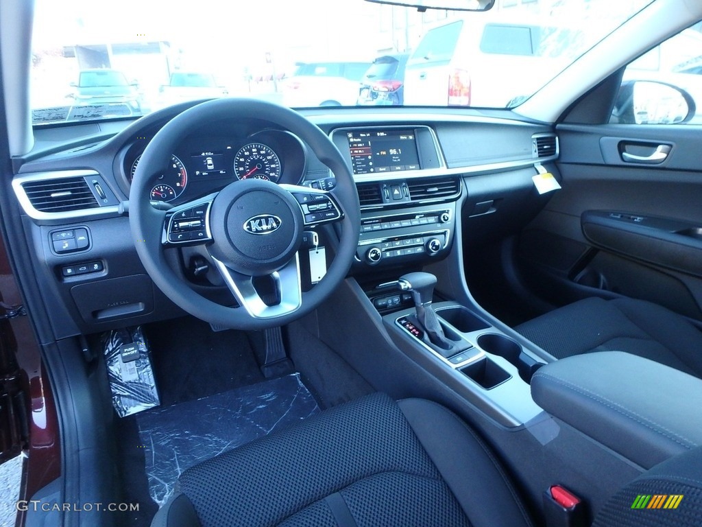 Black Interior 2020 Kia Optima LX Photo #135344302