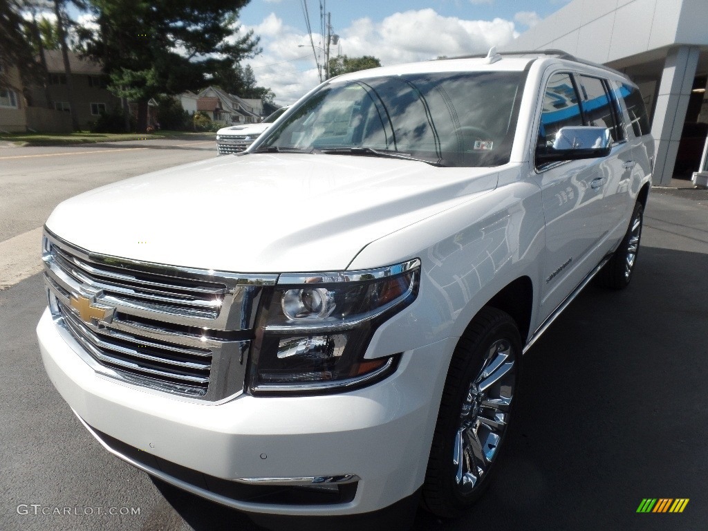 2020 Suburban Premier 4WD - Iridescent Pearl Tricoat / Jet Black/Mahogany photo #3