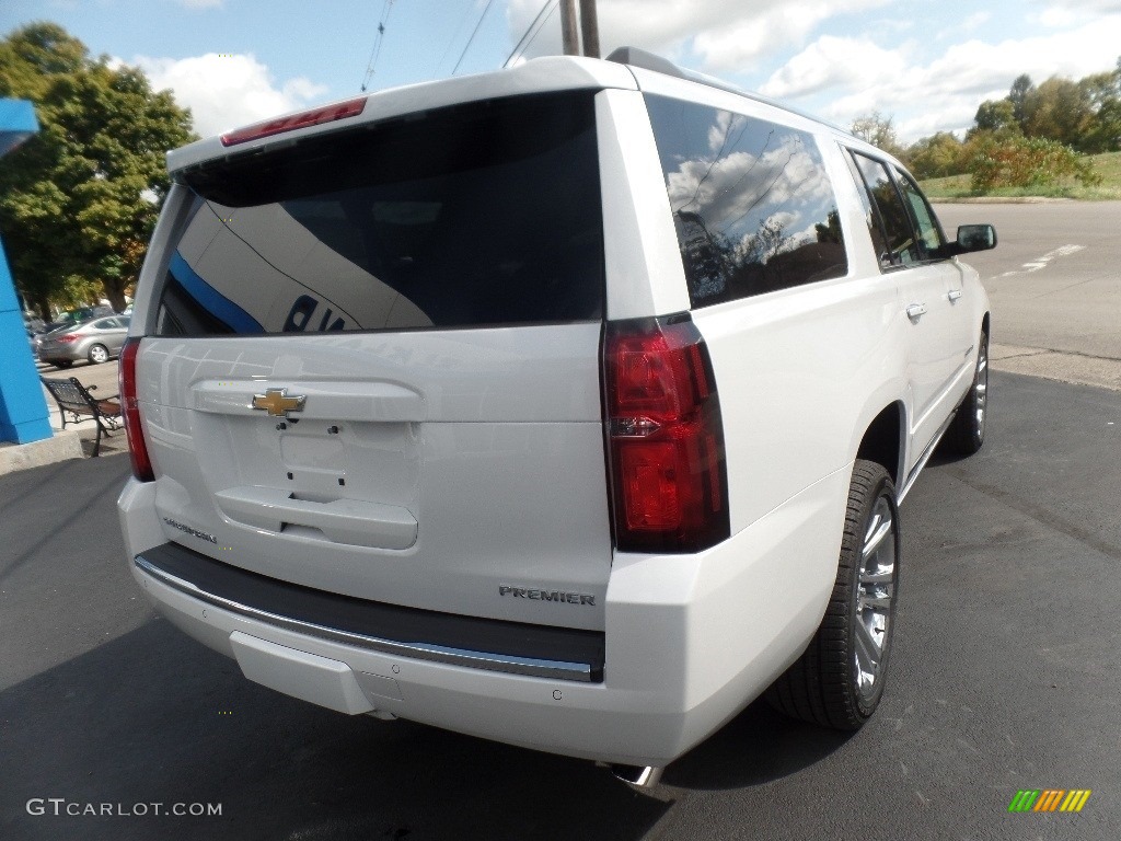 2020 Suburban Premier 4WD - Iridescent Pearl Tricoat / Jet Black/Mahogany photo #7
