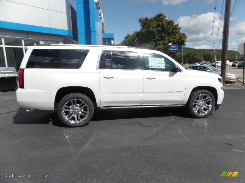 2020 Suburban Premier 4WD - Iridescent Pearl Tricoat / Jet Black/Mahogany photo #9