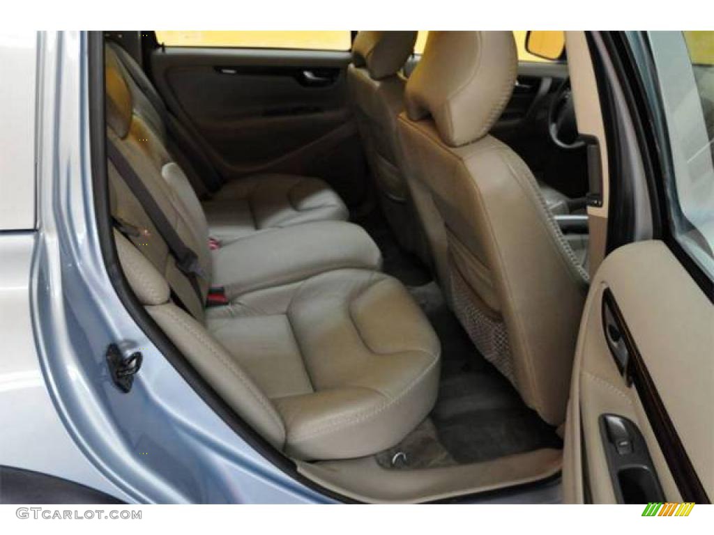 2002 V70 2.4T XC AWD Wagon - Polar Arctic Blue Metallic / Taupe/Taupe photo #14