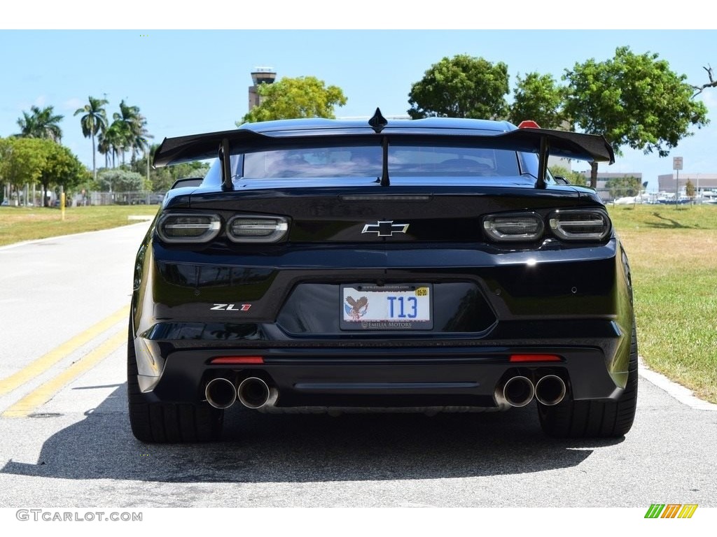 2019 Camaro ZL1 Coupe - Black / Jet Black photo #11
