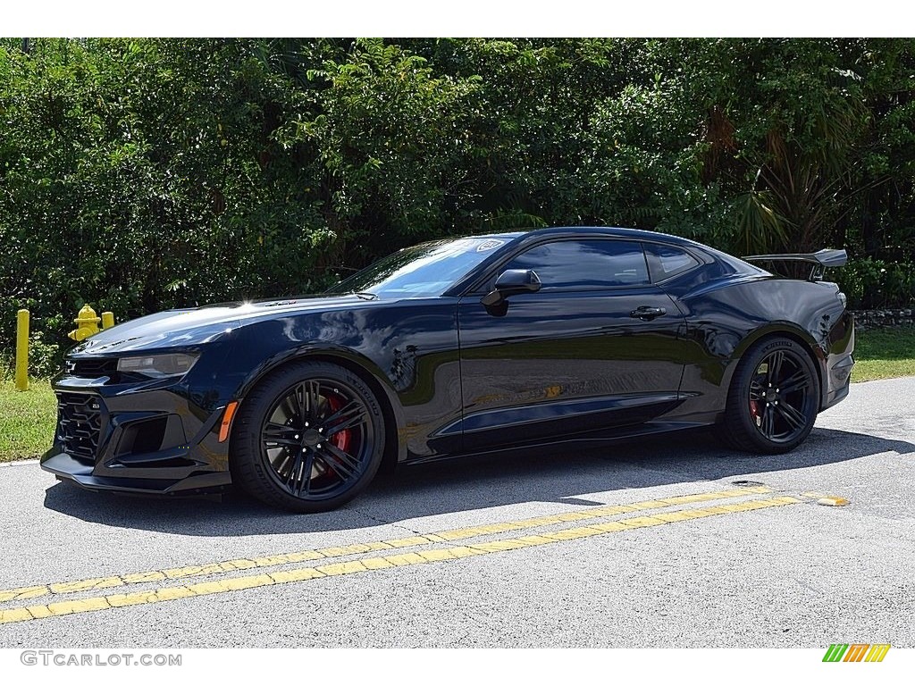2019 Camaro ZL1 Coupe - Black / Jet Black photo #17