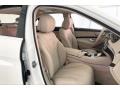 Silk Beige/Espresso Brown Front Seat Photo for 2020 Mercedes-Benz S #135348461