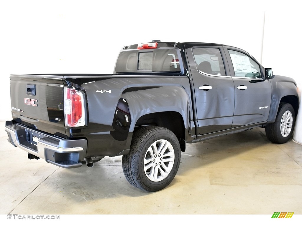 Onyx Black 2020 GMC Canyon SLT Crew Cab 4x4 Exterior Photo #135349979