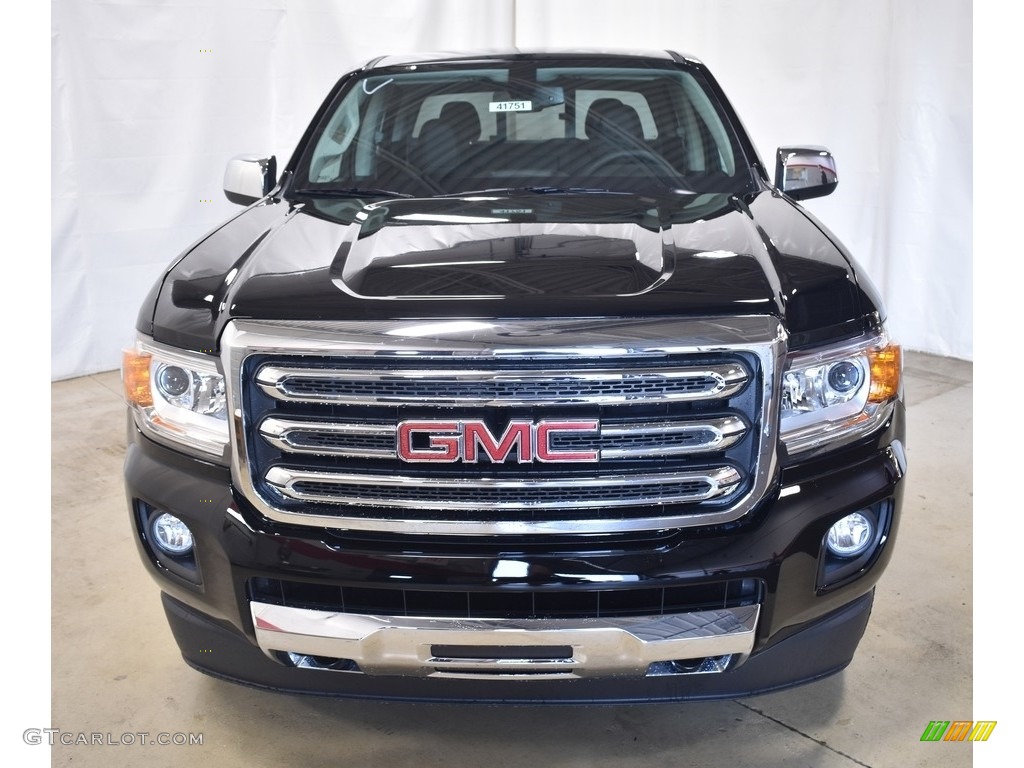 Onyx Black 2020 GMC Canyon SLT Crew Cab 4x4 Exterior Photo #135350012