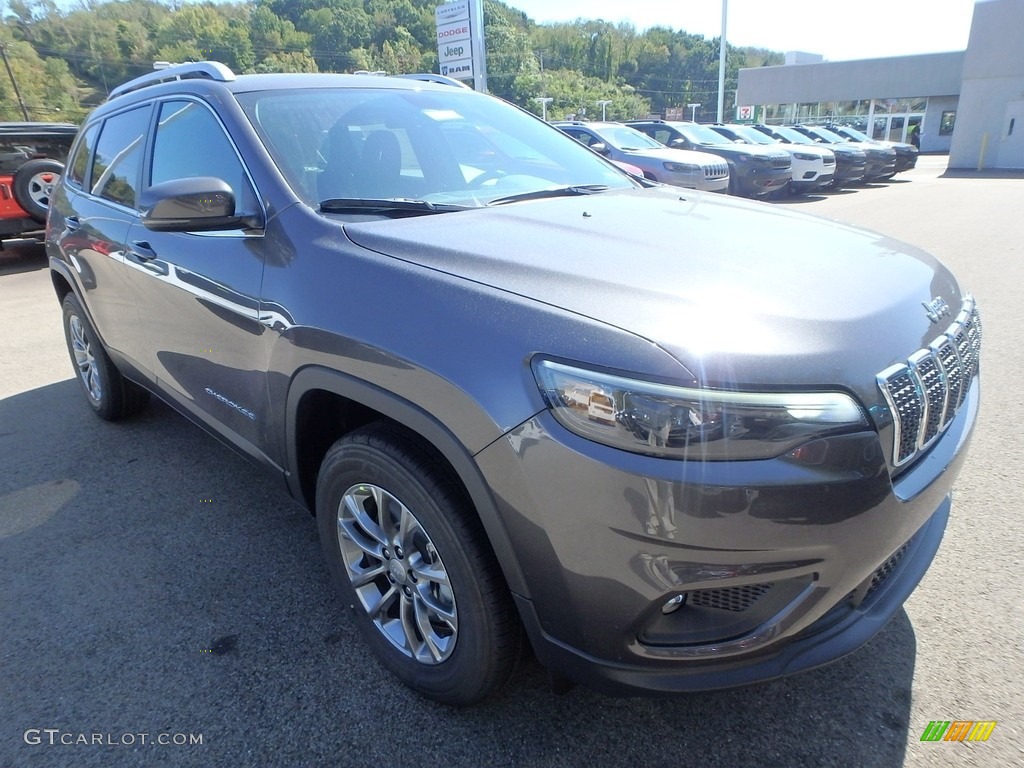2020 Cherokee Latitude Plus 4x4 - Granite Crystal Metallic / Black photo #8
