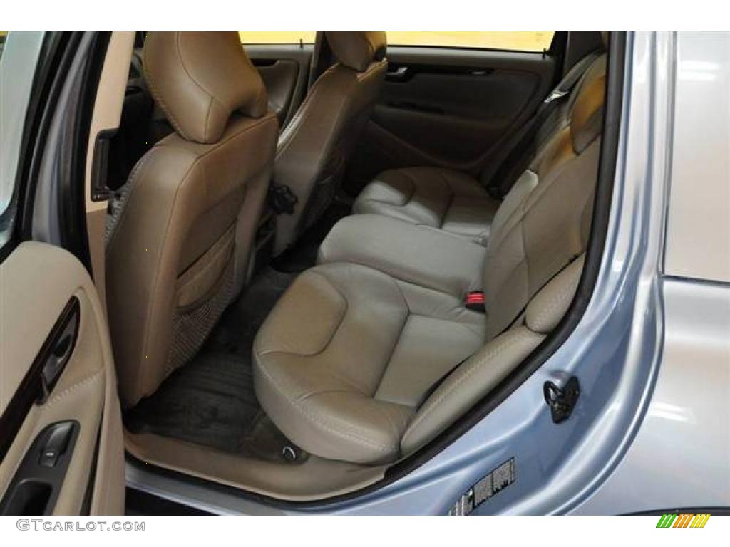 2002 V70 2.4T XC AWD Wagon - Polar Arctic Blue Metallic / Taupe/Taupe photo #29