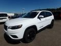 2020 Bright White Jeep Cherokee Altitude 4x4  photo #1