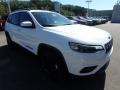 2020 Bright White Jeep Cherokee Altitude 4x4  photo #8