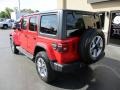 Firecracker Red - Wrangler Unlimited Sahara 4x4 Photo No. 3