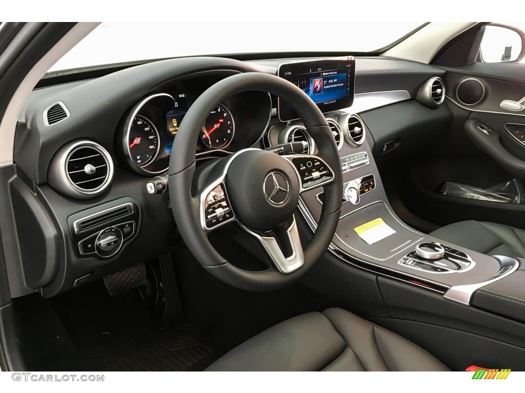 2019 C 300 Sedan - Selenite Grey Metallic / Magma Grey/Black photo #4