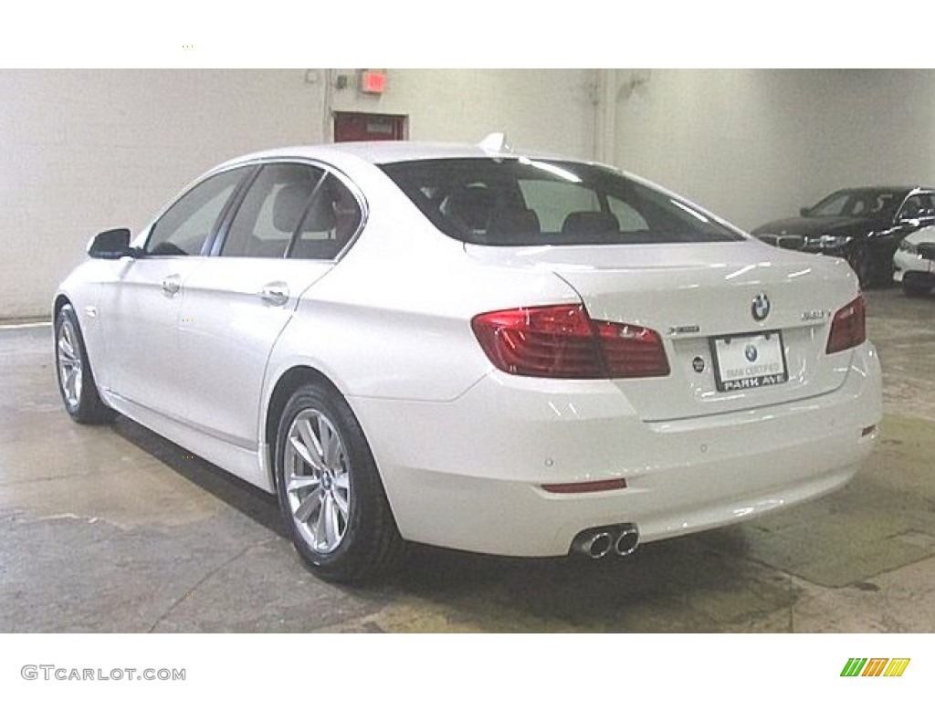 2016 5 Series 528i xDrive Sedan - Alpine White / Cinnamon Brown photo #1