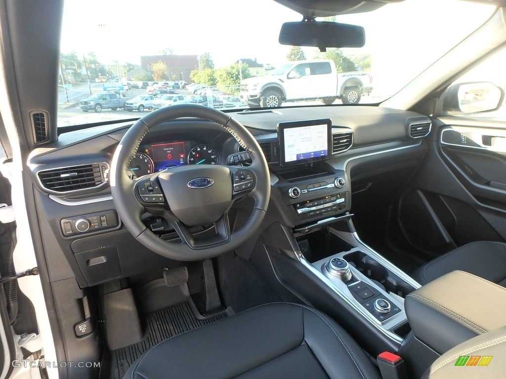 2020 Explorer XLT 4WD - Oxford White / Ebony photo #16
