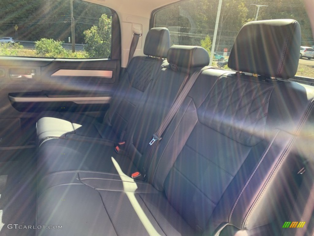 2020 Toyota Tundra 1794 Edition CrewMax 4x4 Rear Seat Photo #135352778