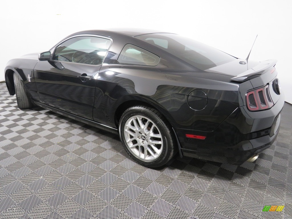 2014 Mustang V6 Premium Coupe - Black / Charcoal Black photo #7