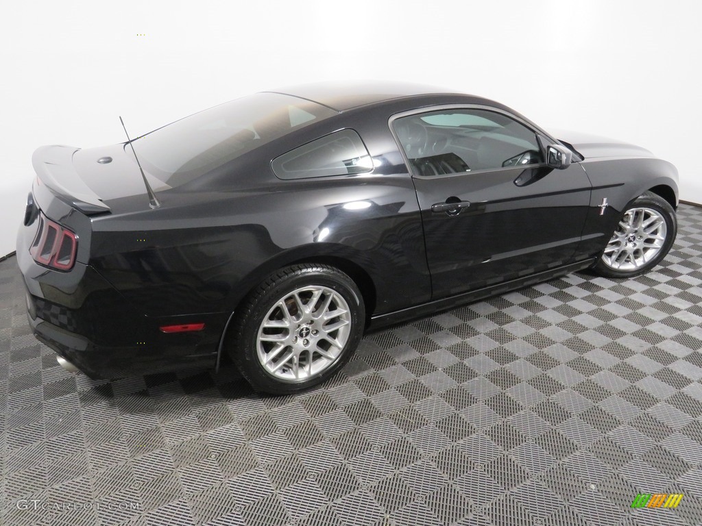 2014 Mustang V6 Premium Coupe - Black / Charcoal Black photo #12