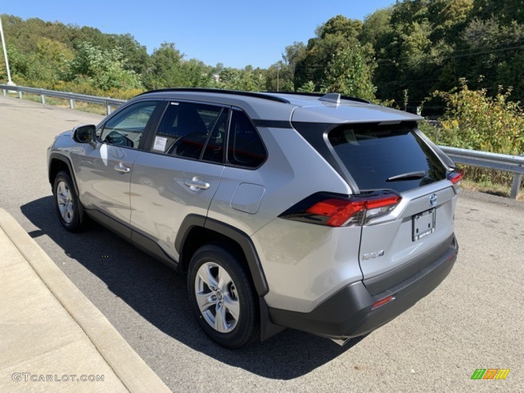 2019 RAV4 LE AWD Hybrid - Silver Sky Metallic / Black photo #2