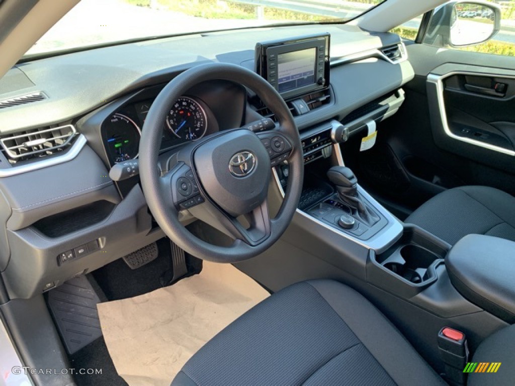 2019 RAV4 LE AWD Hybrid - Silver Sky Metallic / Black photo #3