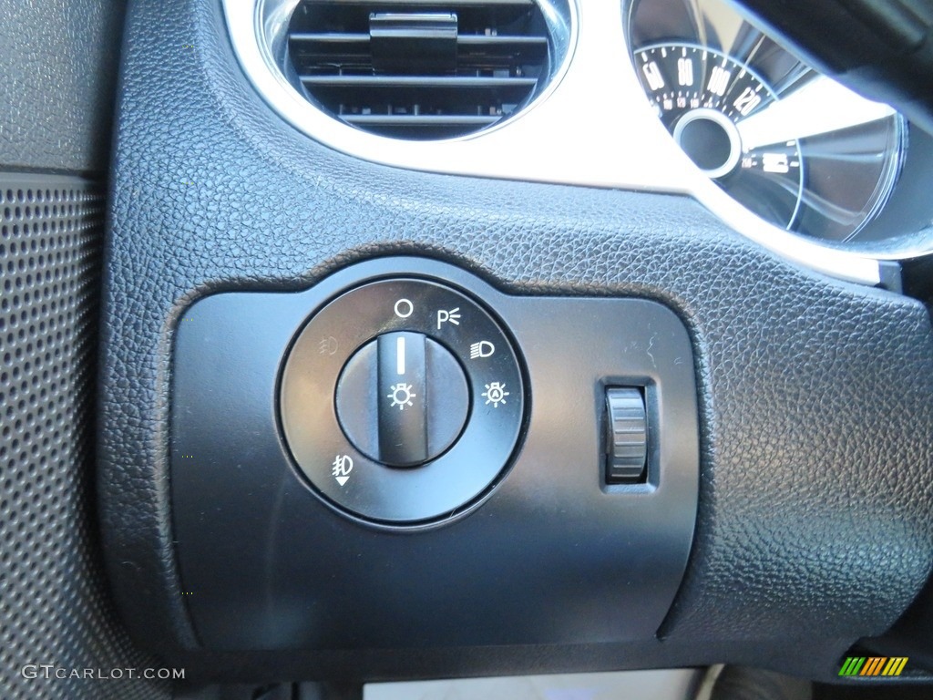 2014 Mustang V6 Premium Coupe - Black / Charcoal Black photo #28