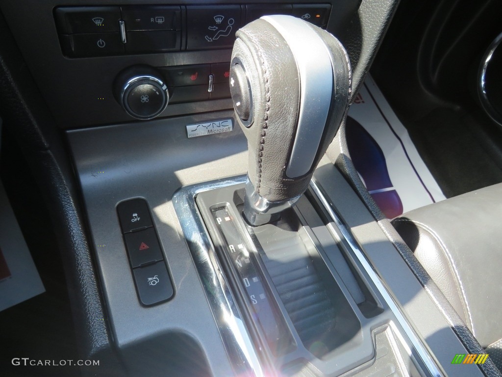 2014 Mustang V6 Premium Coupe - Black / Charcoal Black photo #31
