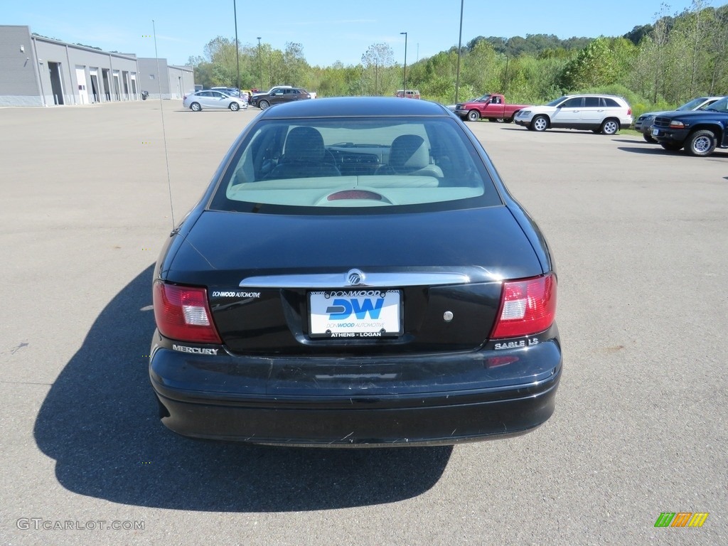 2001 Sable LS Premium Sedan - Vibrant White / Medium Graphite photo #6