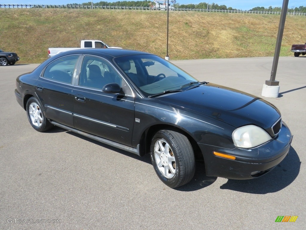 2001 Sable LS Premium Sedan - Vibrant White / Medium Graphite photo #8