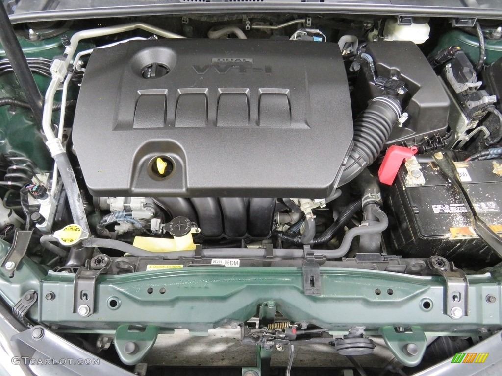 2014 Corolla LE - 4Evergreen Mica / Ivory photo #7
