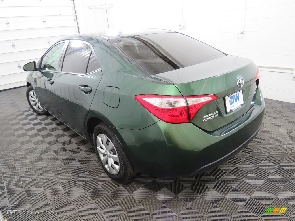 2014 Corolla LE - 4Evergreen Mica / Ivory photo #11