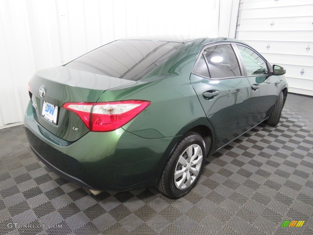 2014 Corolla LE - 4Evergreen Mica / Ivory photo #15