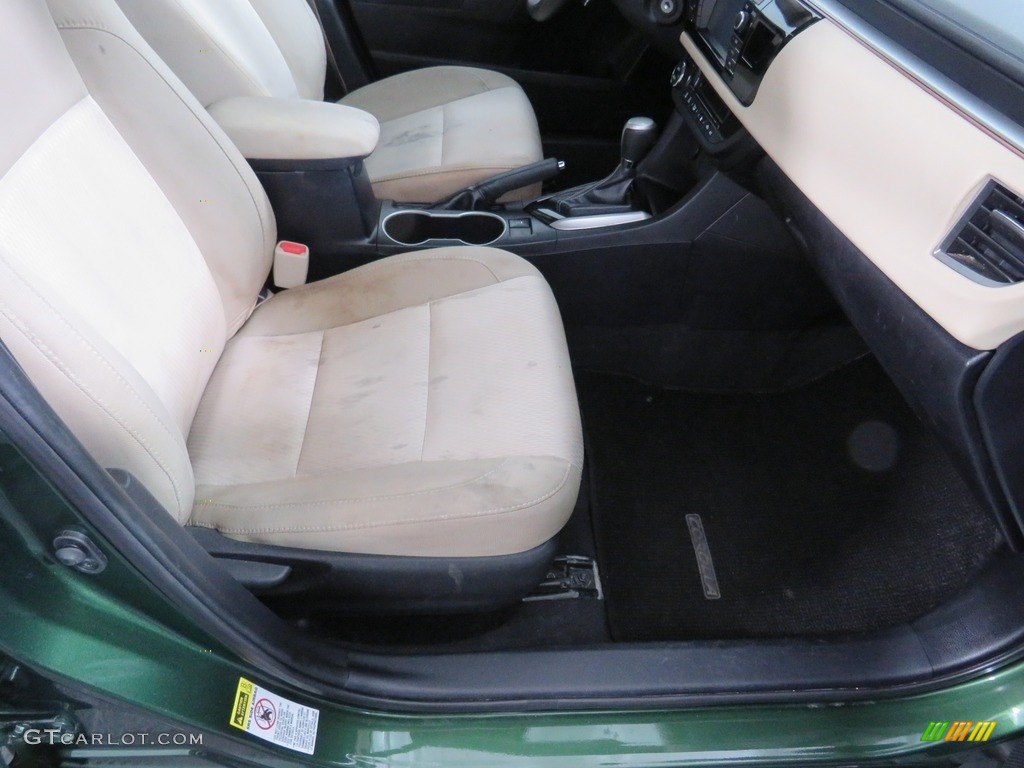 2014 Corolla LE - 4Evergreen Mica / Ivory photo #33