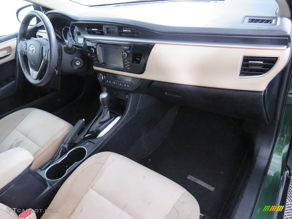 2014 Corolla LE - 4Evergreen Mica / Ivory photo #34