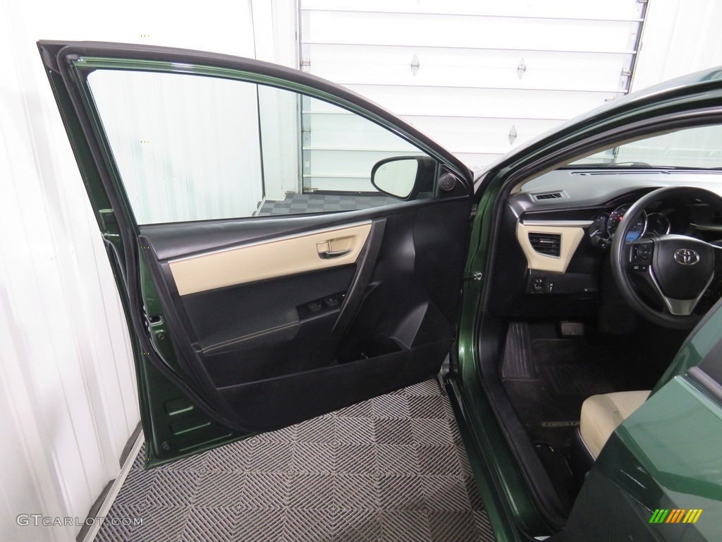 2014 Corolla LE - 4Evergreen Mica / Ivory photo #35