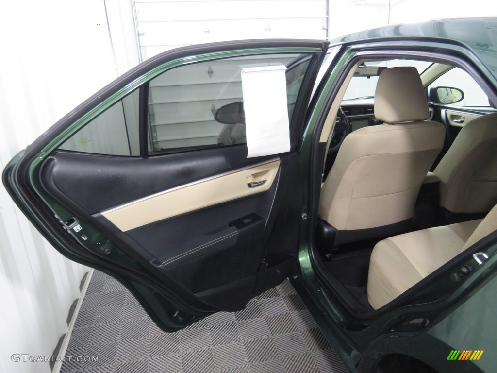 2014 Corolla LE - 4Evergreen Mica / Ivory photo #40