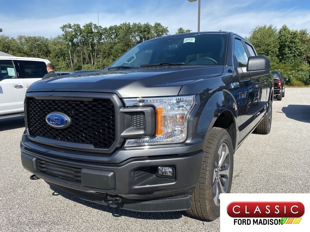 2019 F150 STX SuperCrew 4x4 - Magnetic / Black photo #1