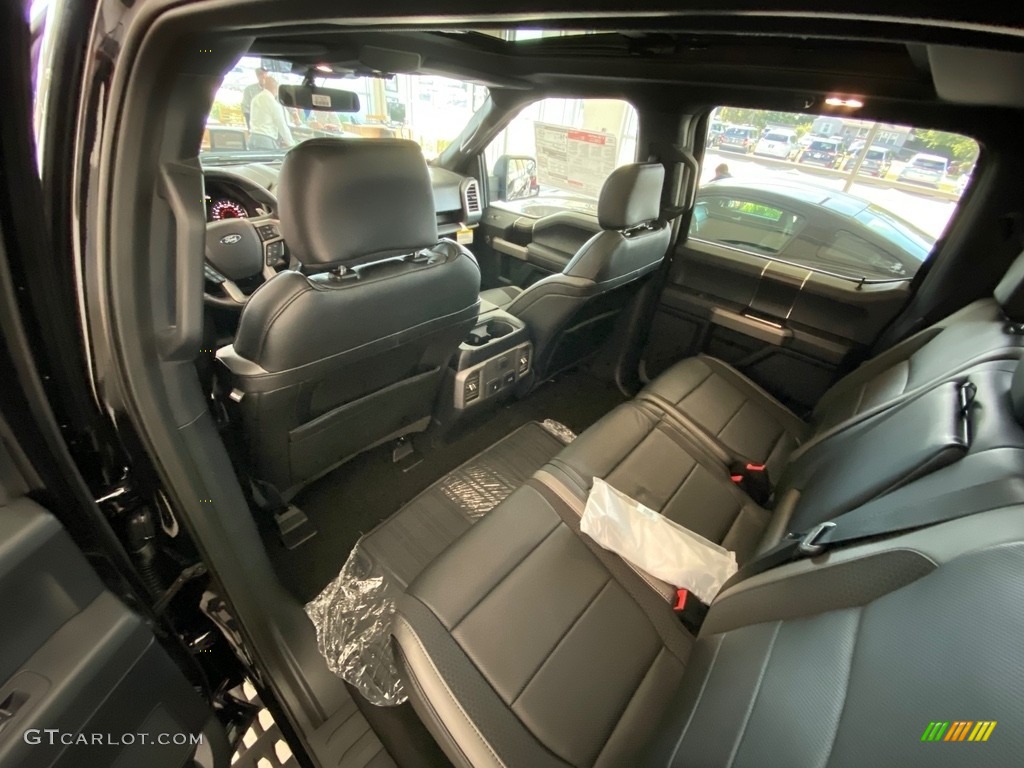 2019 Ford F150 SVT Raptor SuperCrew 4x4 Rear Seat Photo #135356558