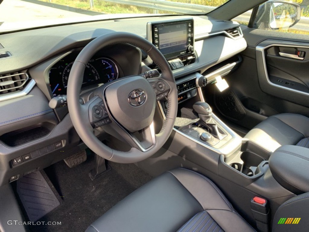 Black Interior 2019 Toyota RAV4 XSE AWD Hybrid Photo #135356780