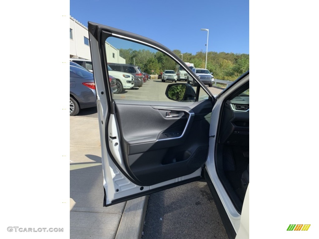 2019 RAV4 XSE AWD Hybrid - Blizzard White Pearl / Black photo #8