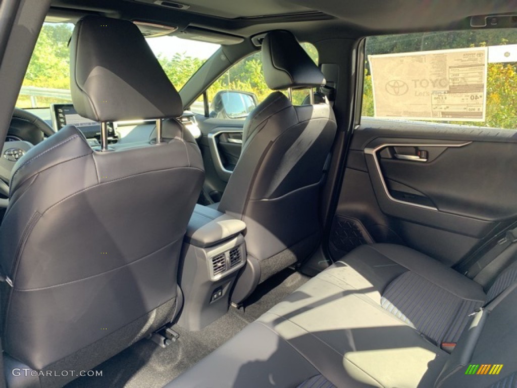 2019 RAV4 XSE AWD Hybrid - Blizzard White Pearl / Black photo #17