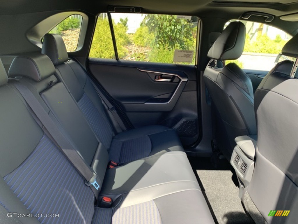 2019 RAV4 XSE AWD Hybrid - Blizzard White Pearl / Black photo #24